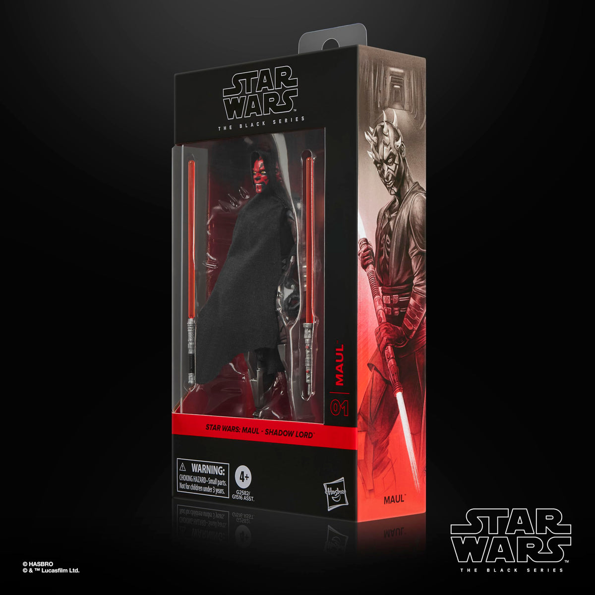 STAR WARS Maul Shadow Lord figure expands your Black Series collection