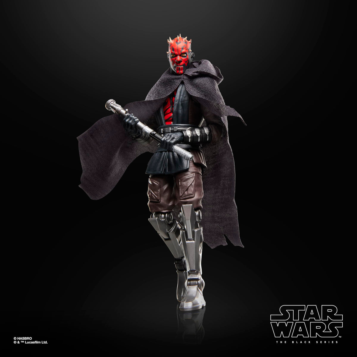 STAR WARS Maul Shadow Lord figure double-blade saber configuration in set