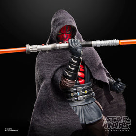 STAR WARS Maul Shadow Lord figure with red sabers ready for action