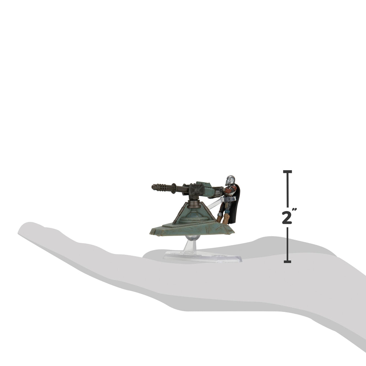 STAR WARS Micro Galaxy Squadron flight stand for secure display and poses