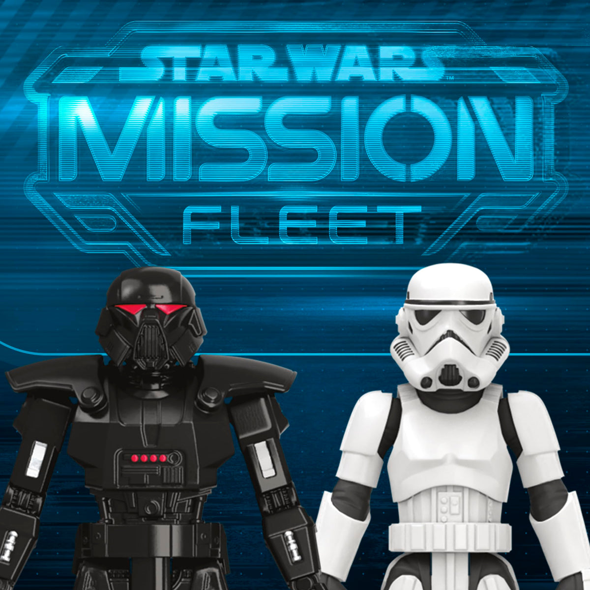 Star Wars Mission Fleet blaster accessories set fits hands for ready play.