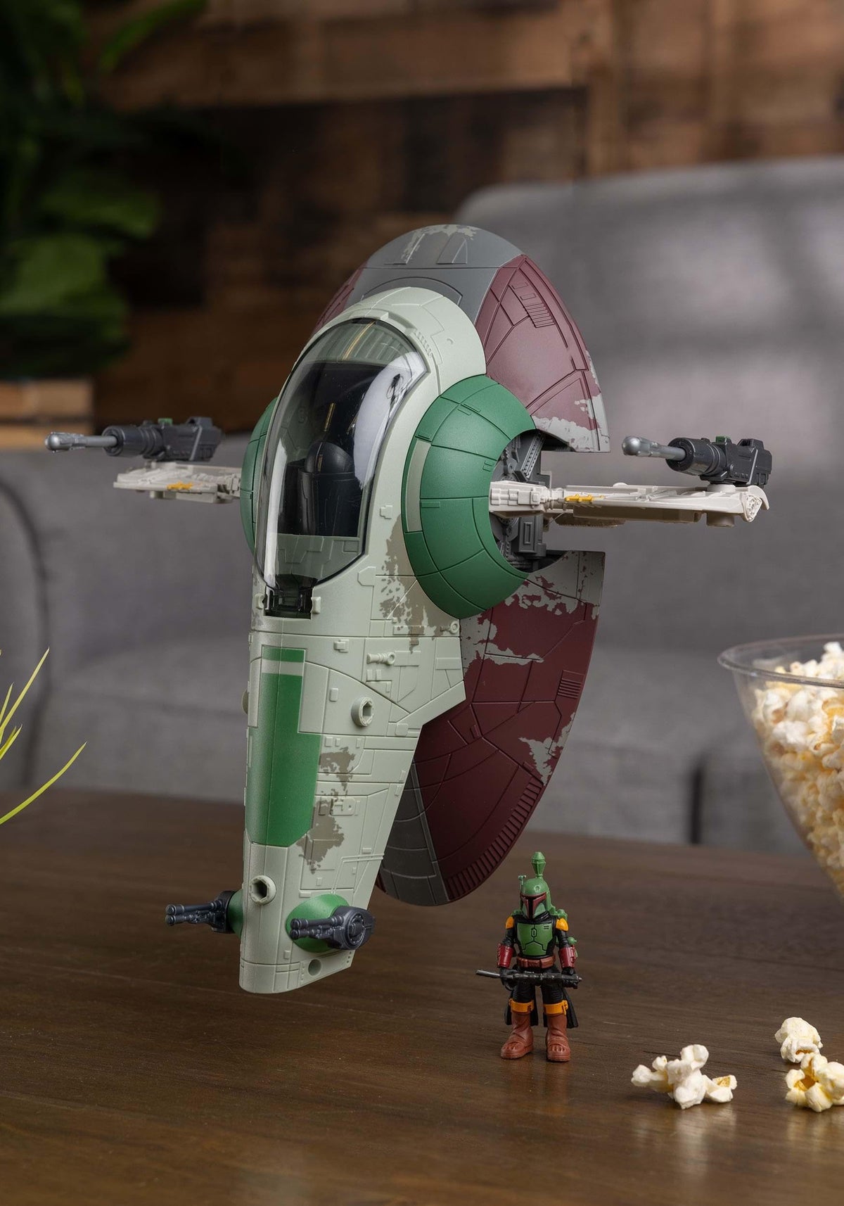 STAR WARS Mission Fleet Boba Fett figure with multiple articulation points for poseable action