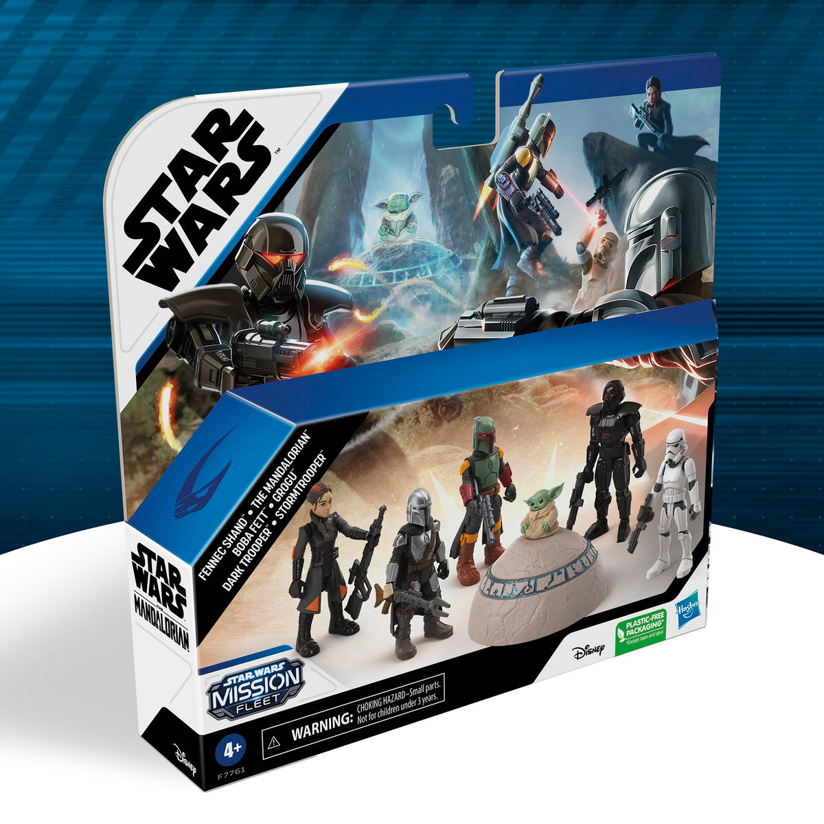 Star Wars Mission Fleet Boba Fett figure with detailed armor for authentic adventures.