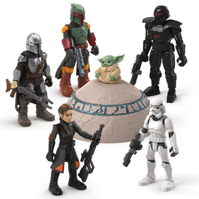 Star Wars Mission Fleet Fennec Shand figure with poseable joints for imaginative play.