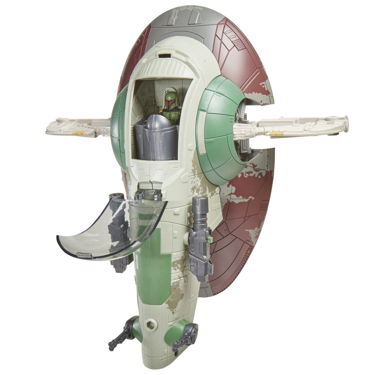 STAR WARS Mission Fleet Starship cockpit rotates for dynamic piloting scenes