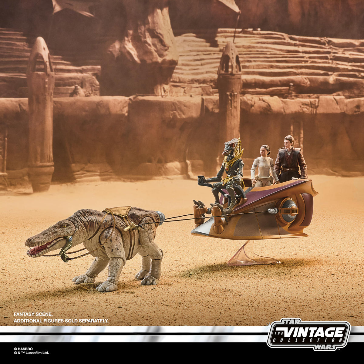 STAR WARS Orrray Geonosian Picador close-up highlights jaw and leg articulation.
