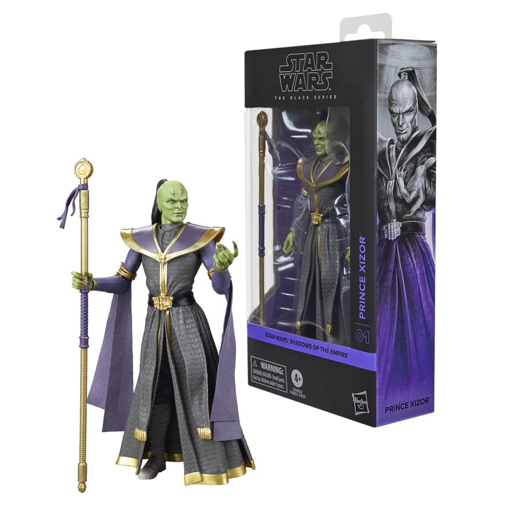 STAR WARS Prince Xizor 6-inch figure front view ideal for display and collection