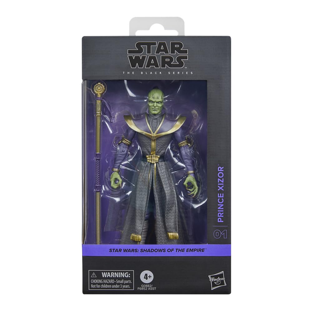 STAR WARS Prince Xizor staff accessory adds authentic drama to poses
