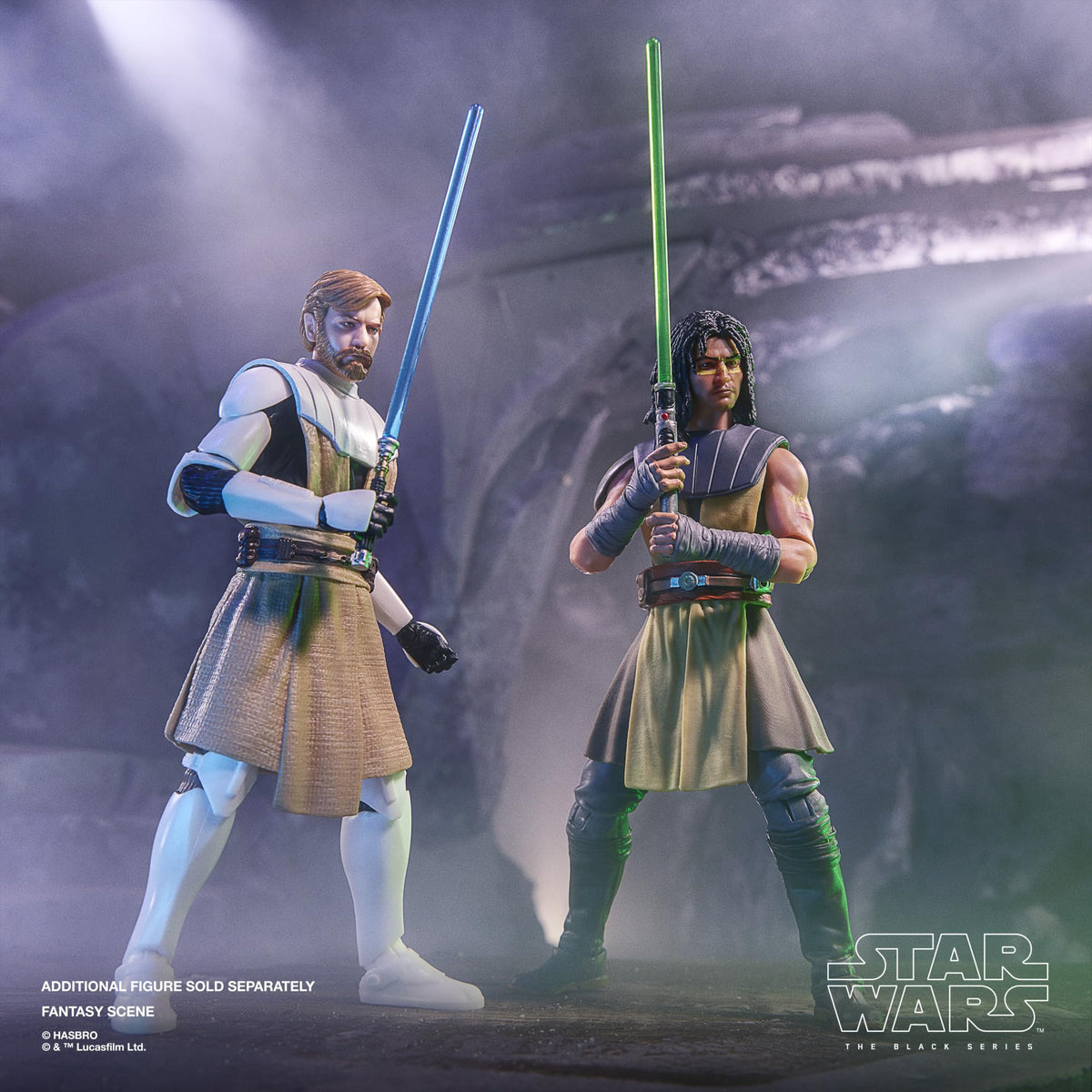Quinlan Vos figure ideal for dedicated Clone Wars collectors.