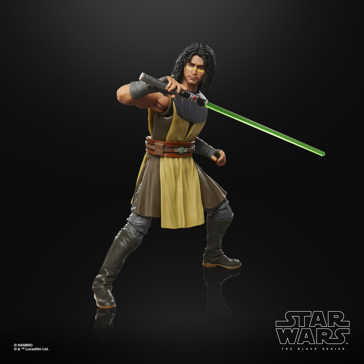 Quinlan Vos 6-inch scale figure fits standard display setups.