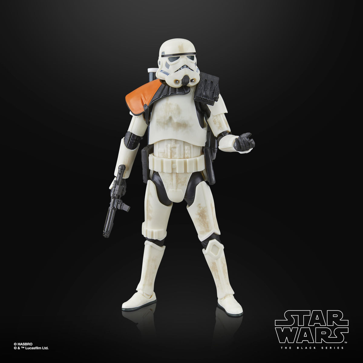 STAR WARS Sandtrooper figure with two blasters for action posing