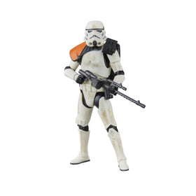 STAR WARS The Black Series Sandtrooper figure front view for display
