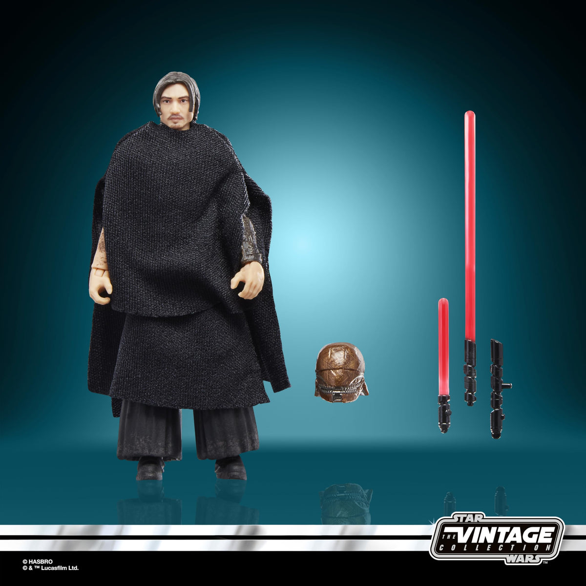 Star Wars The Stranger Qimir figure on display-ready shelf