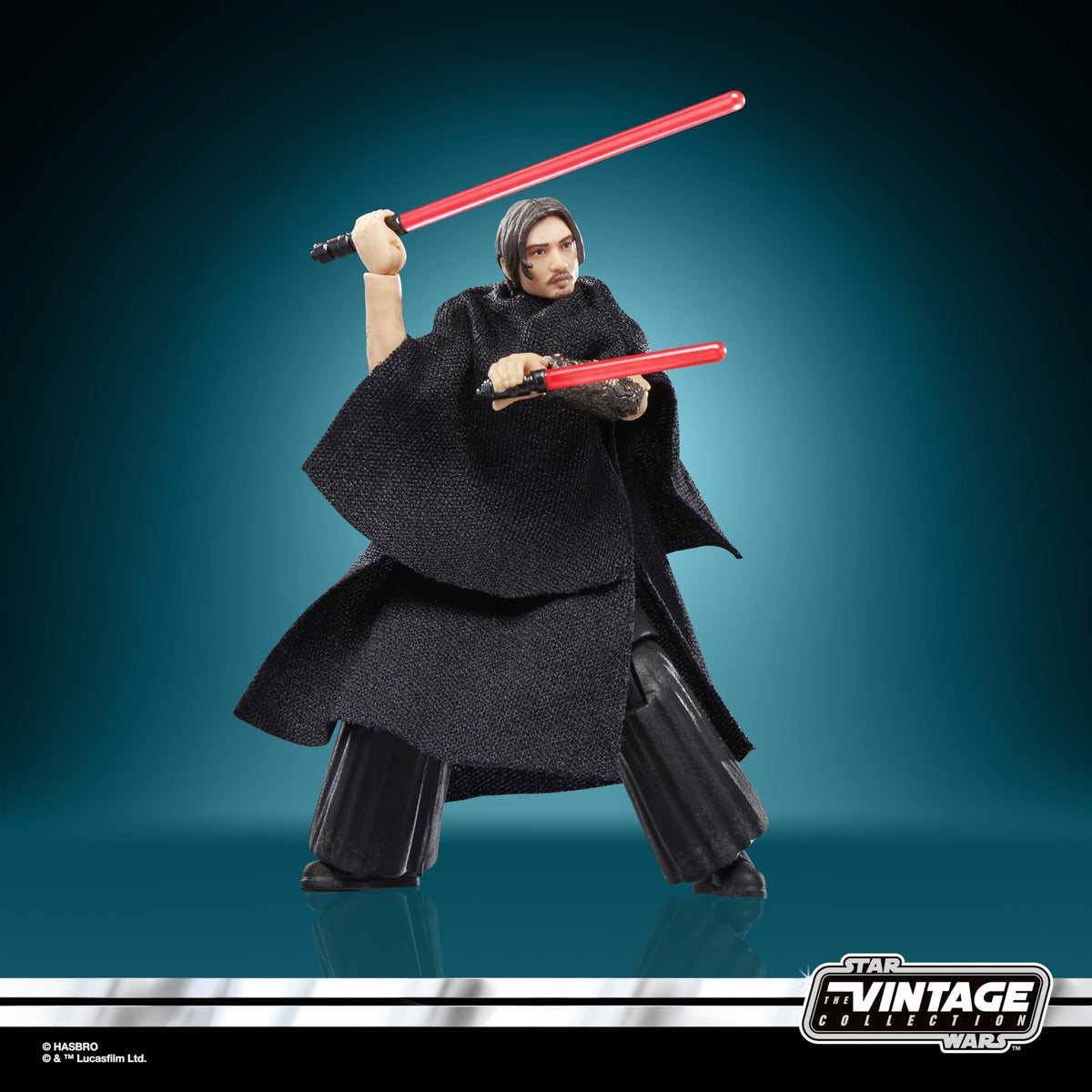Star Wars The Stranger Qimir poseable head, arms, and legs for versatile poses