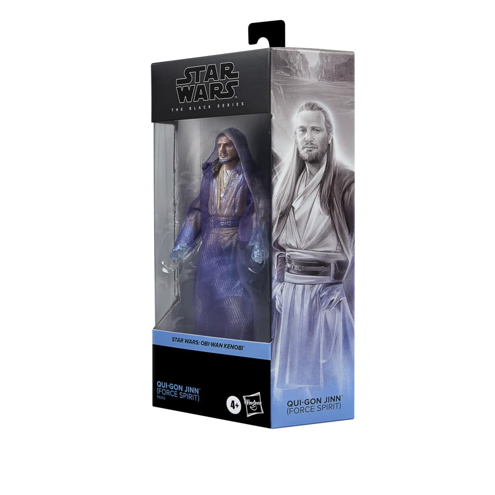Star Wars SW BL Qui-Gon Jinn Force Spirit figure ready for imaginative play and display