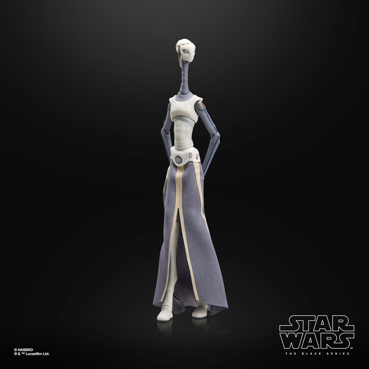 STAR WARS Taun We window box packaging makes shelf display easy.