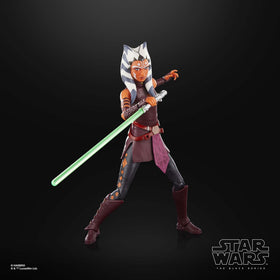 STAR WARS The Black Series Ahsoka Tano Padawan figure—Hasbro license ensures authentic branding.
