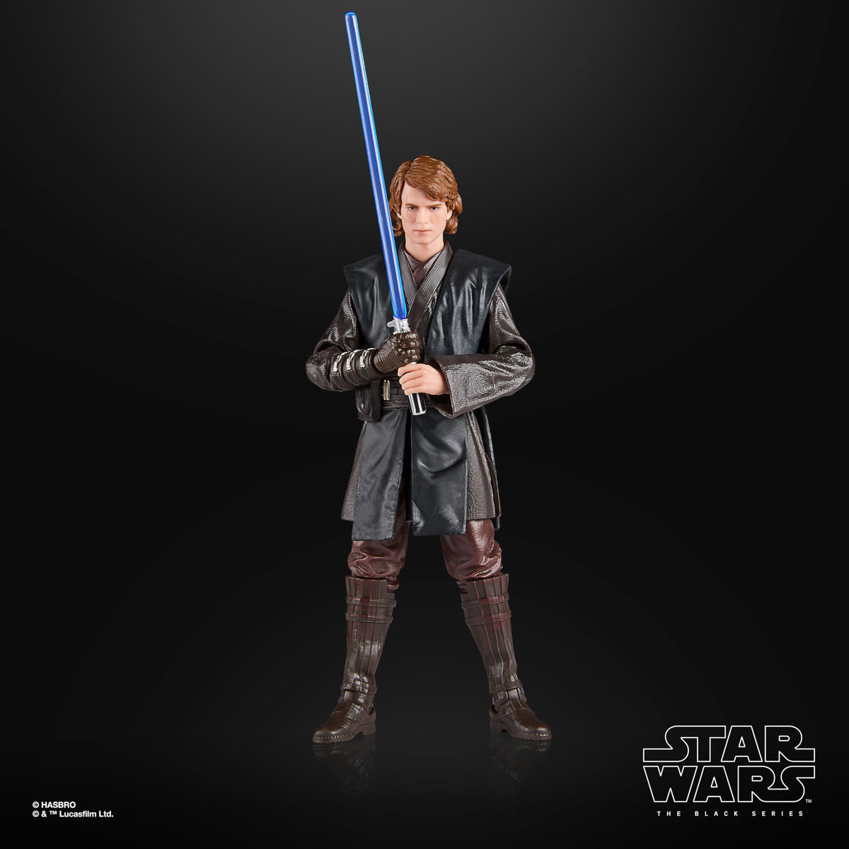 STAR WARS The Black Series Anakin Skywalker photoreal deco for true-to-film look.