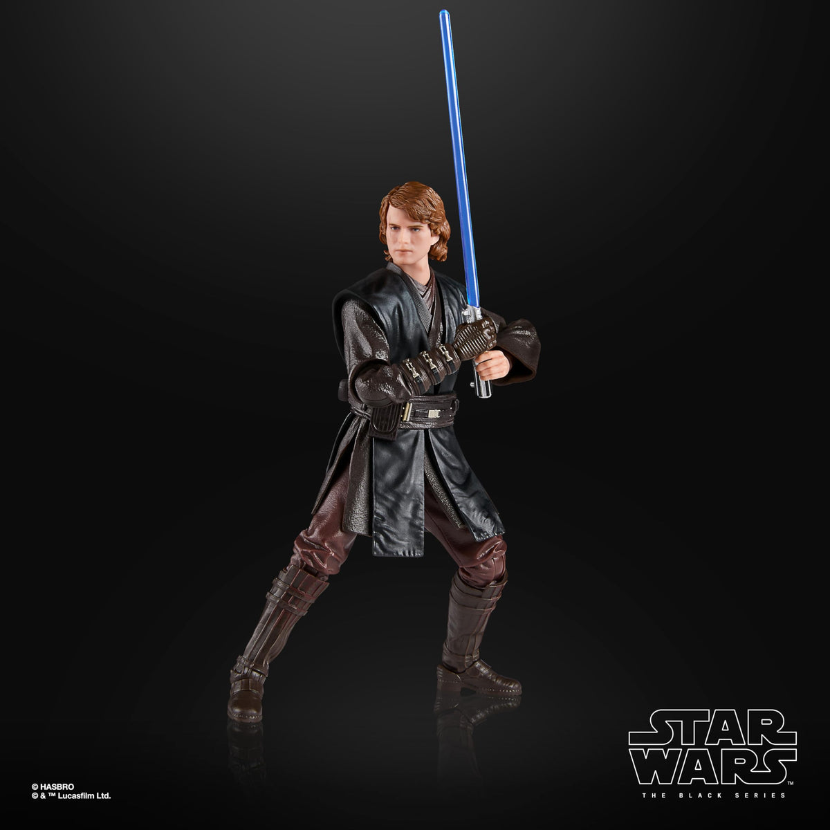 STAR WARS The Black Series Anakin Skywalker shelf-ready figure for fans.