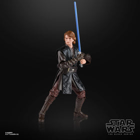 STAR WARS The Black Series Anakin Skywalker shelf-ready figure for fans.