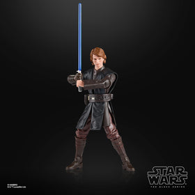 STAR WARS The Black Series Anakin Skywalker window box packaging for safe display.