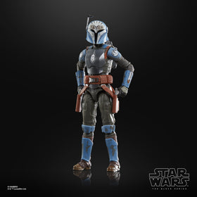 Removable helmet and jetpack accessories included with Bo-Katan Kryze figure.