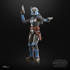 Two blasters, removable helmet, and jetpack expand display and storytelling options.