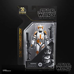 Highly poseable Clone Commander Cody demonstrates dynamic articulation options