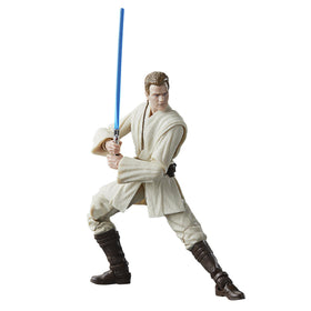 Obi-Wan Kenobi Padawan Lightsaber accessory for dynamic posing and storytelling.