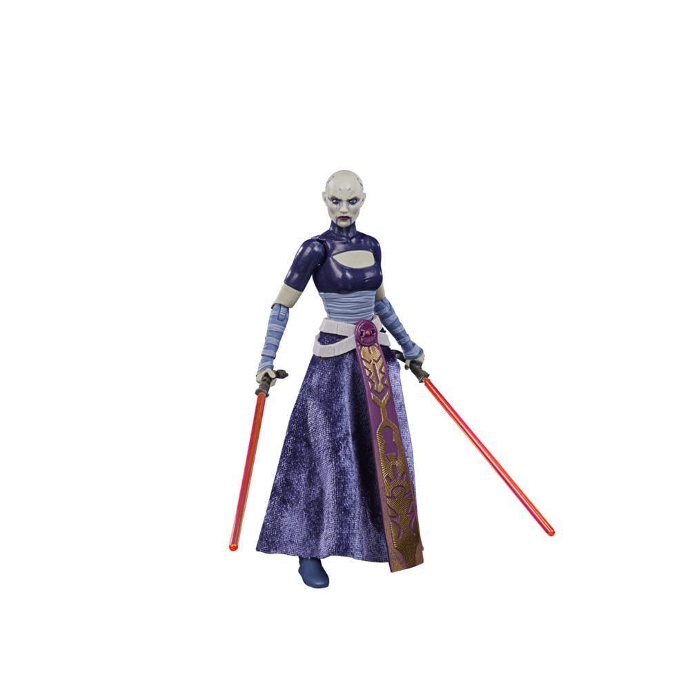 STAR WARS The Black Series Asajj Ventress 6-inch figure for dynamic posing and display