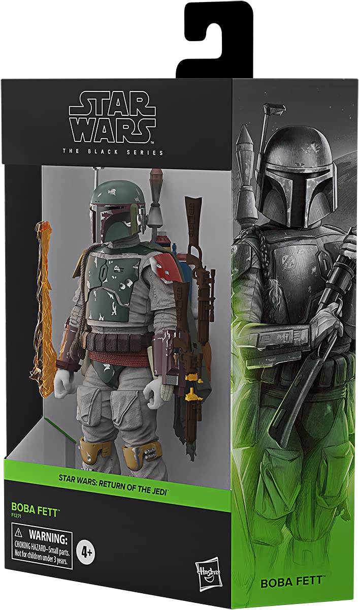 ON SHELF DISPLAY: Highly posable Boba Fett adds dramatic presence