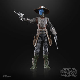 STAR WARS Cad Bane Bracca figure with poseable head and limbs.