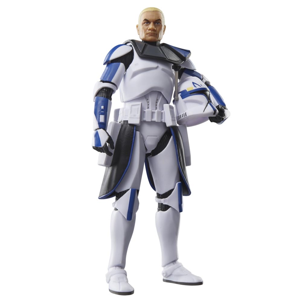 STAR WARS The Black Series Rex articulation enables posing.