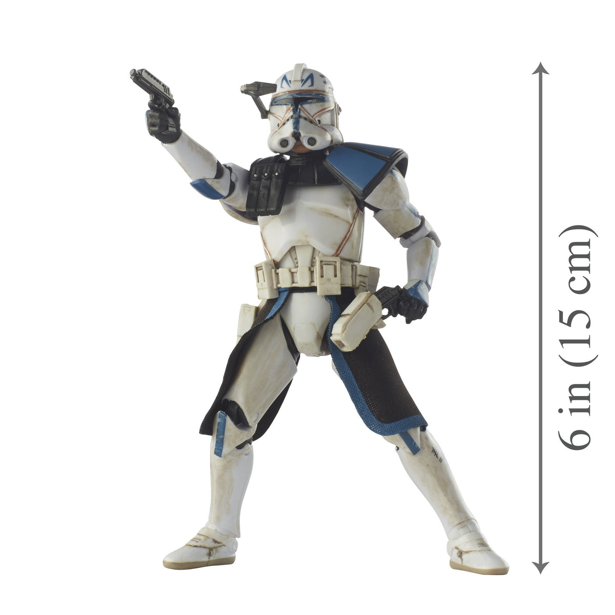 STAR WARS The Black Series Rex articulation enhances dynamic battle-ready play.