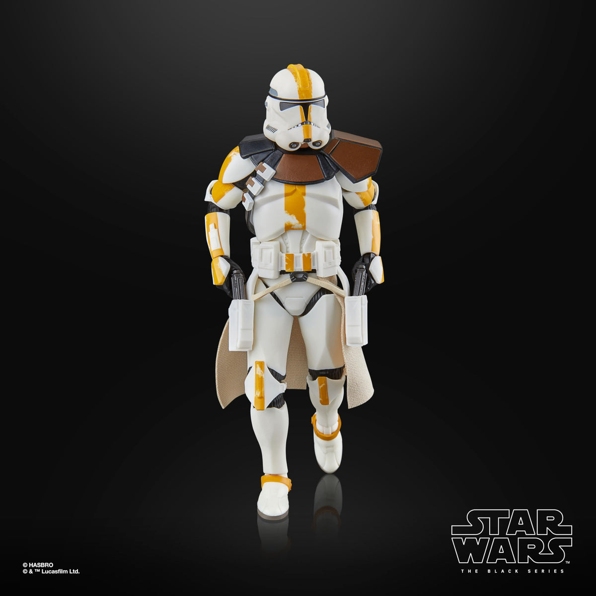 STAR WARS The Black Series Clone Lieutenant Galle blaster accessories for pose options