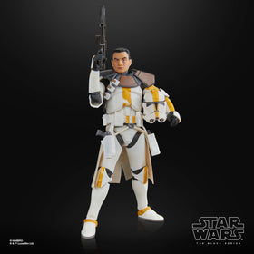 STAR WARS The Black Series Clone Lieutenant Galle removable helmet enables varied display angles
