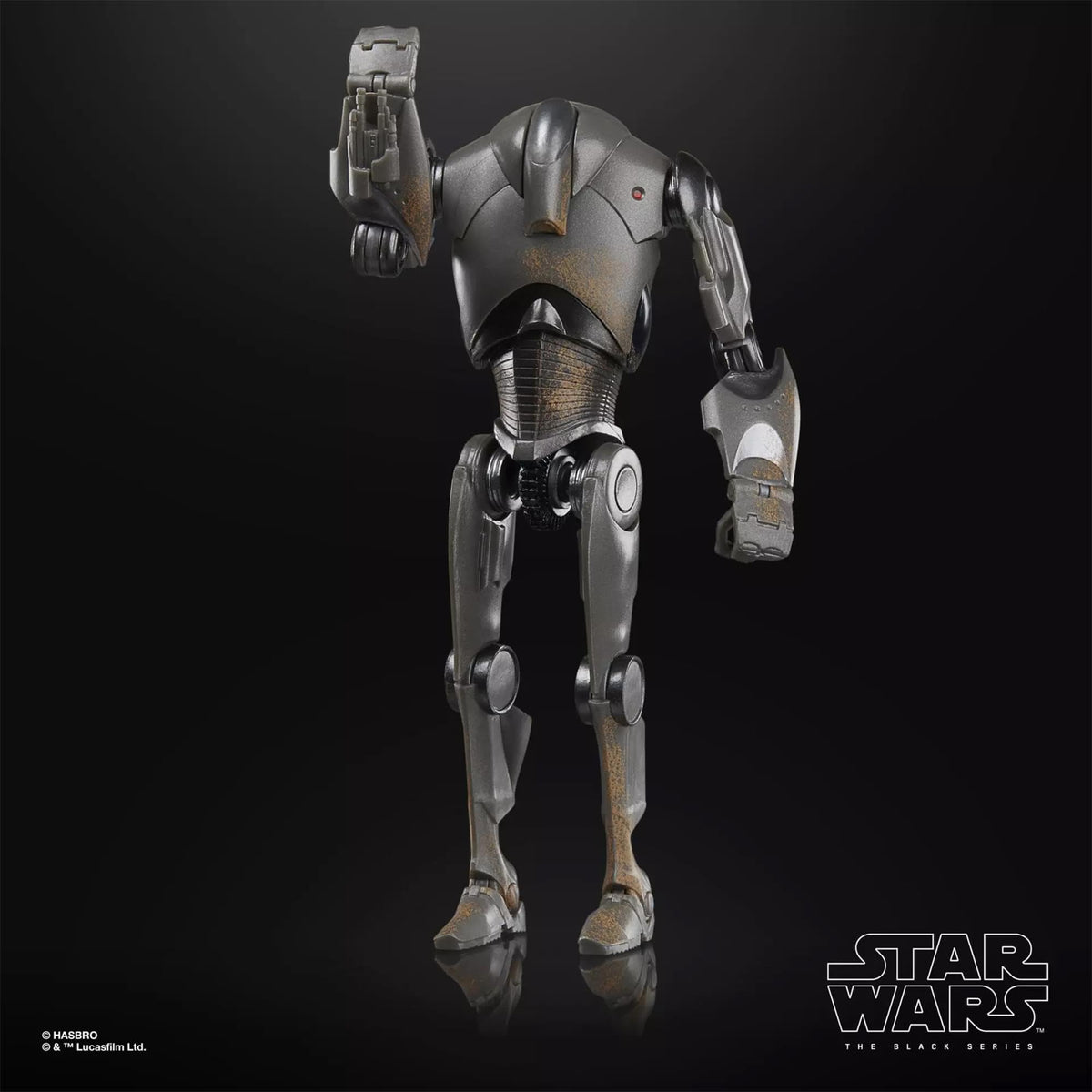 STAR WARS The Black Series collectible-display ready figures ideal for shelf setups.