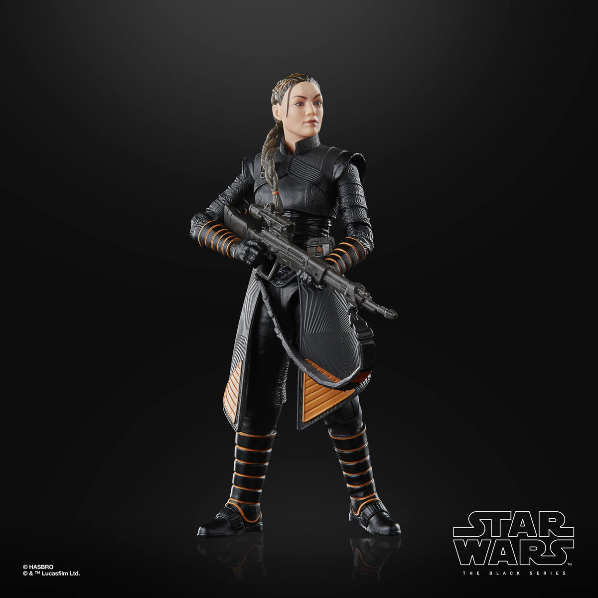 STAR WARS The Black Series Fennec Shand includes two accessories for storytelling