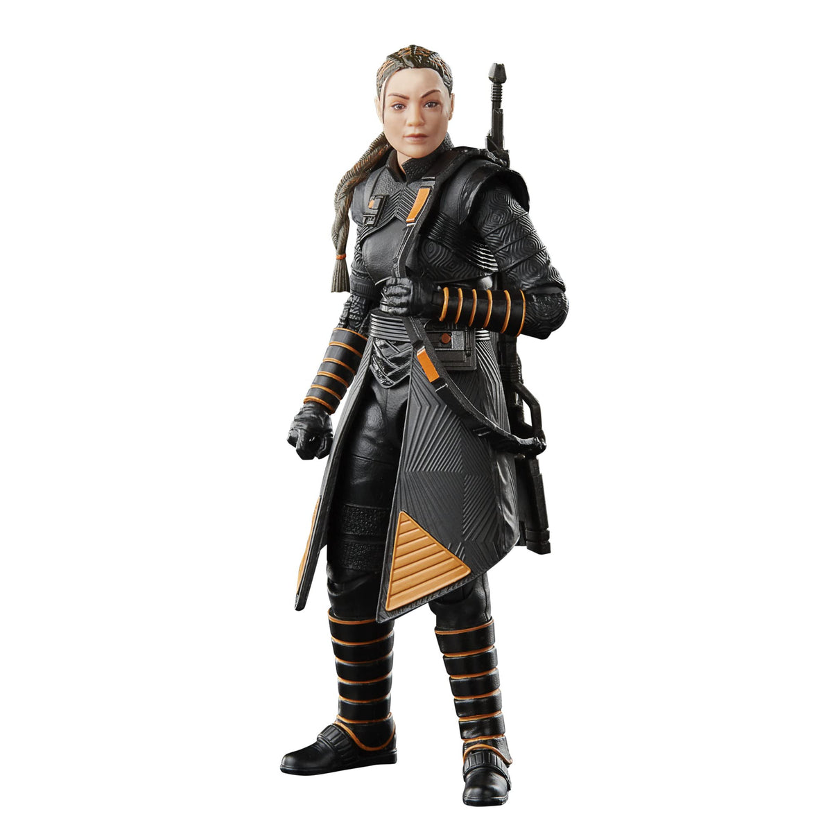STAR WARS The Black Series Fennec Shand figure front view showcasing premium deco for display