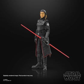 STAR WARS The Black Series Fourth Sister premium deco enhances shelf display