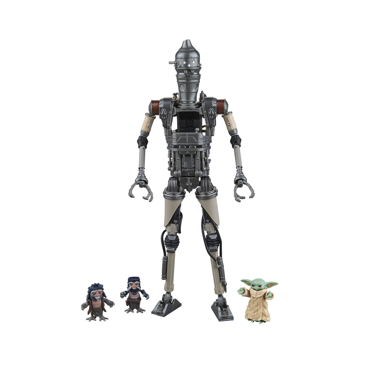 STAR WARS The Black Series IG-12 & Grogu 2-pack figures for display and collection.