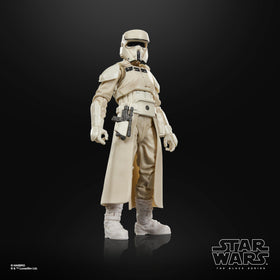 STAR WARS Black Series Imperial Remnant AT-RT Driver deco detail echoes film textures.