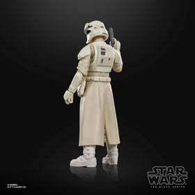 STAR WARS Black Series Imperial Remnant AT-RT Driver in heroic pose for display.