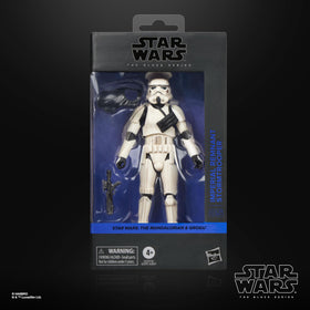 STAR WARS Imperial Remnant Stormtrooper blaster accessory enhances action pose.