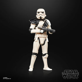 STAR WARS Imperial Remnant Stormtrooper window box packaging showcases on display.
