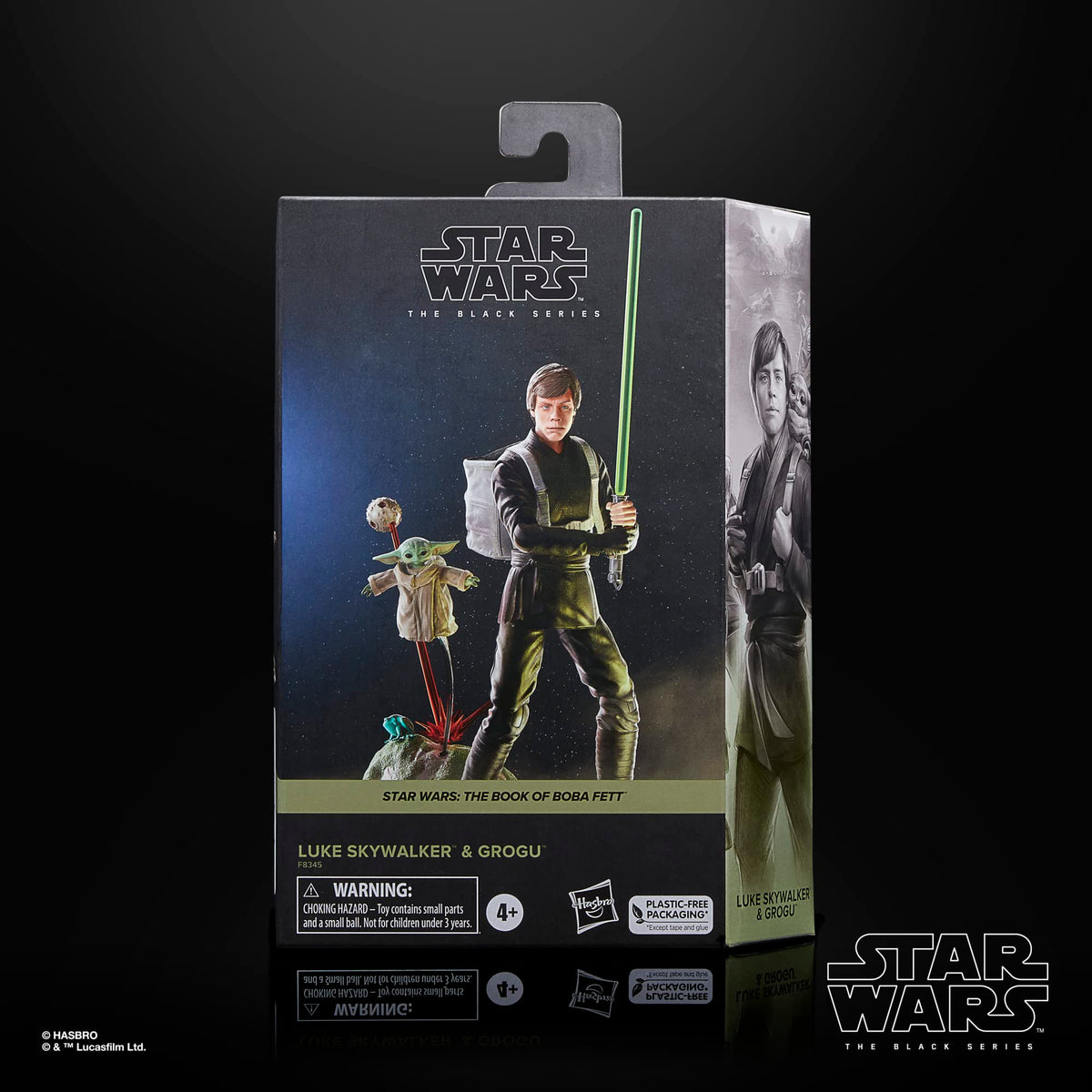 STAR WARS The Black Series Luke Skywalker & Grogu 6-inch figures with premium articulation