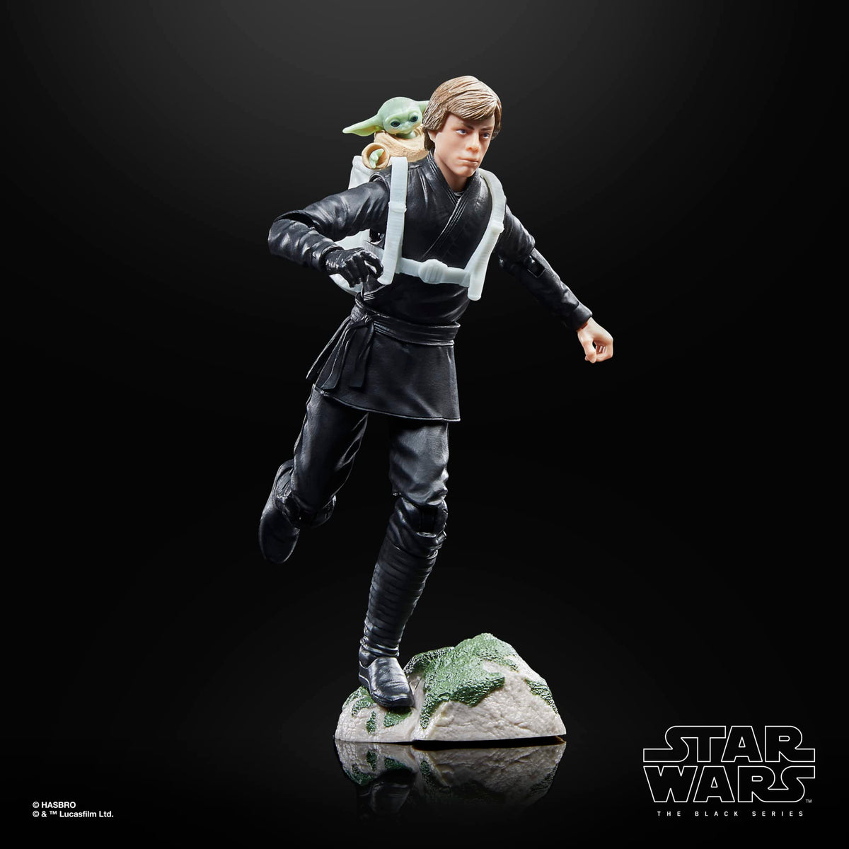 STAR WARS The Black Series Luke Skywalker & Grogu training ball with blast FX