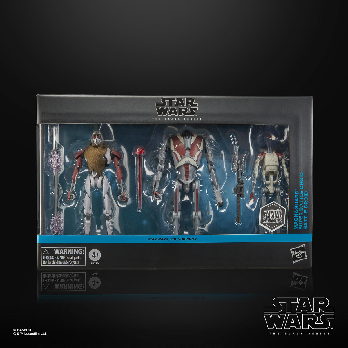 Star Wars The Black Series MagnaGuard articulation points for dynamic poses