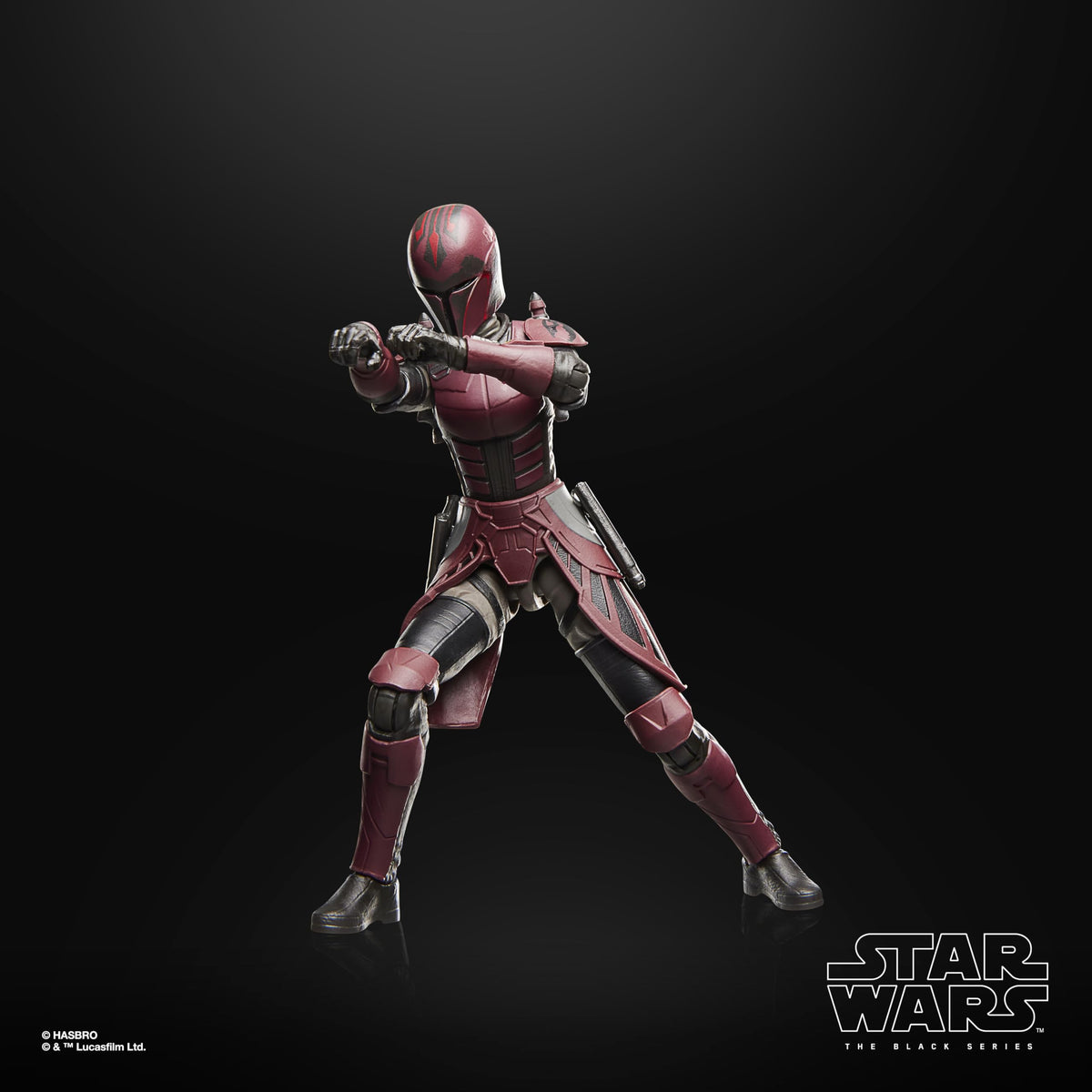 STAR WARS The Black Series Rook Kast blasters add authentic battle-ready detail.