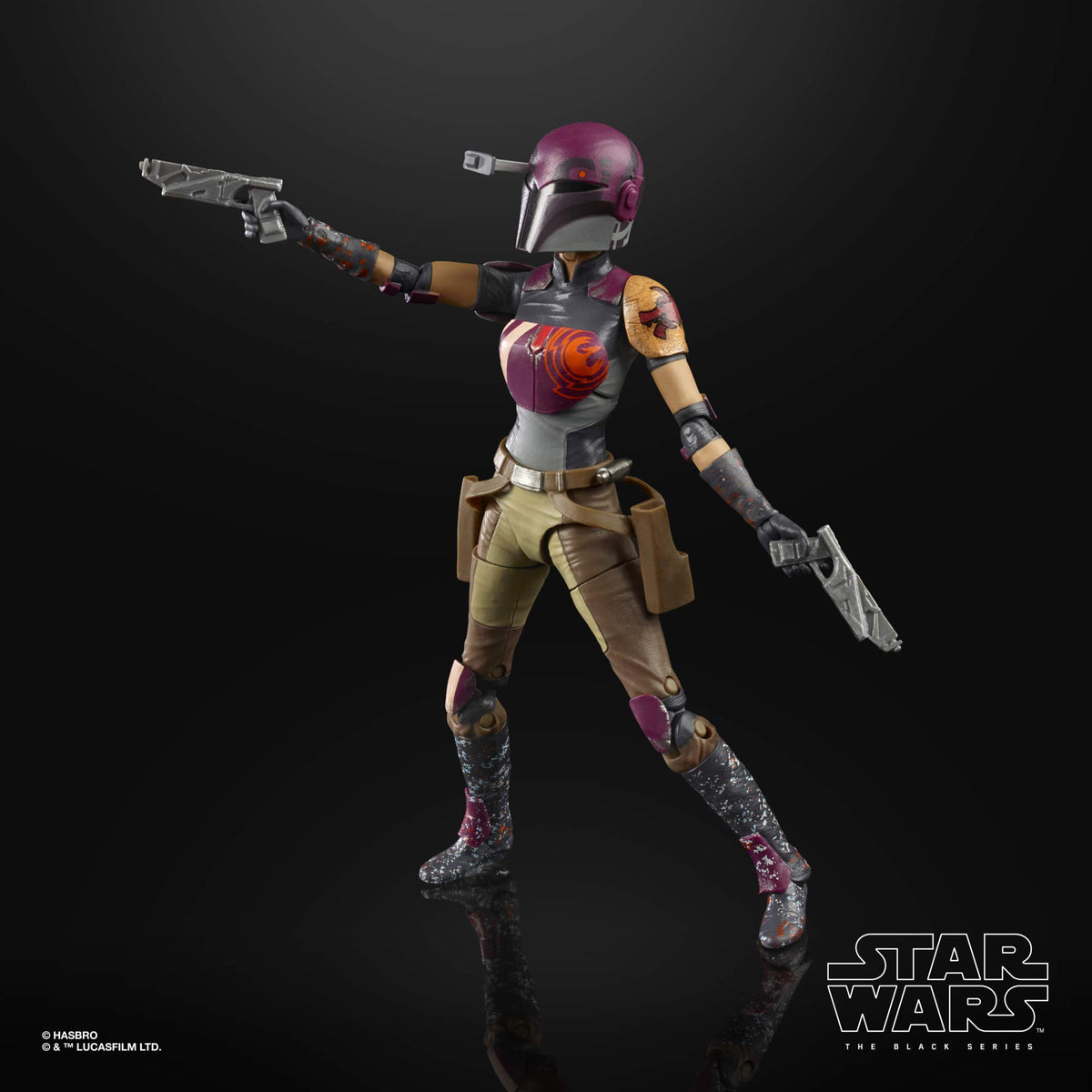 STAR WARS Sabine Wren display-ready figure fit for shelves and displays